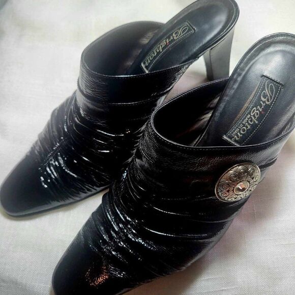 Brighton Pump heel shoes Suze 8.5 Color Black .used - Picture 7 of 8